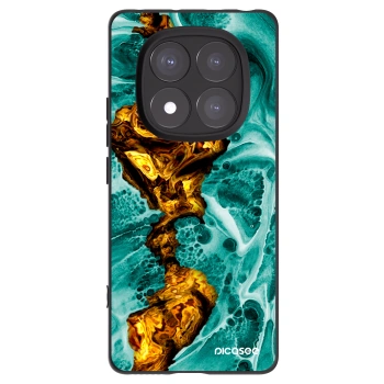 Picasee husă neagră din silicon pentru Xiaomi Redmi Note 14 Pro 5G - Goldsky