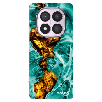 Picasee husă transparentă din silicon pentru Xiaomi Redmi Note 14 Pro 5G - Goldsky