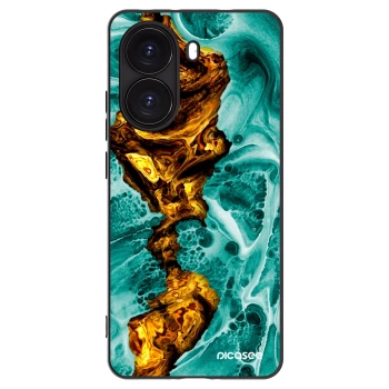 Picasee husă neagră din silicon pentru Xiaomi Poco X7 Pro 5G - Goldsky