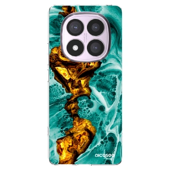 Picasee husă transparentă din silicon pentru Xiaomi Redmi Note 14 Pro 4G - Goldsky