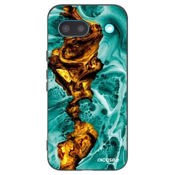 Picasee husă neagră din silicon pentru Google Pixel 8a - Goldsky