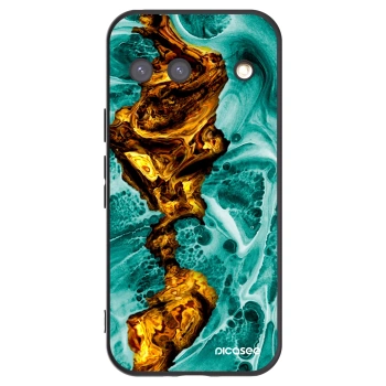 Picasee husă neagră din silicon pentru Google Pixel 9 - Goldsky