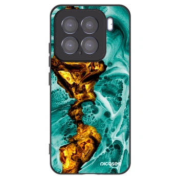 Picasee husă neagră din silicon pentru Xiaomi 15 - Goldsky