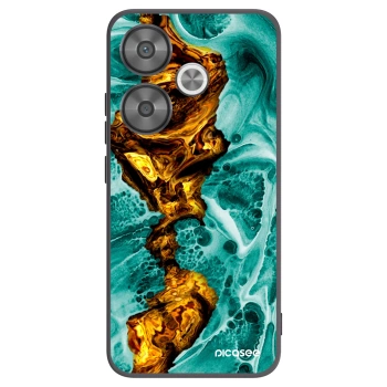 Picasee husă neagră din silicon pentru Xiaomi Poco F6 - Goldsky