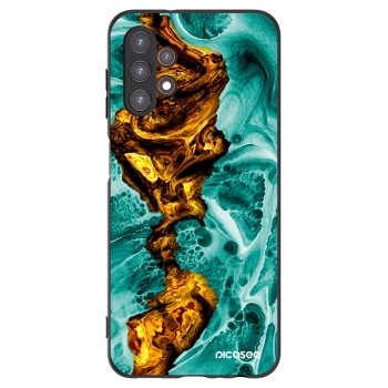 Picasee husă neagră din silicon pentru Samsung Galaxy A13 5G - Goldsky