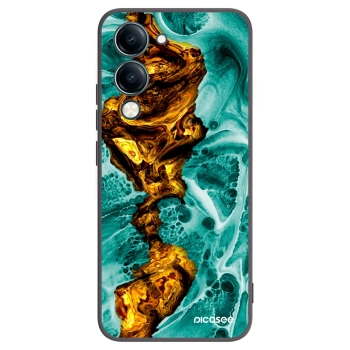 Picasee husă neagră din silicon pentru Vivo Y29s 5G - Goldsky