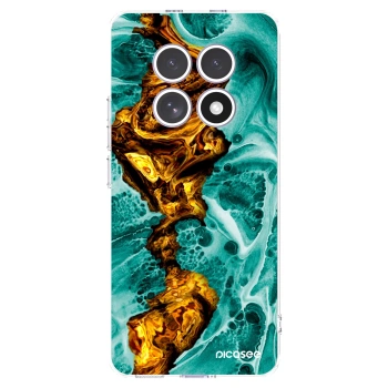 Picasee husă transparentă din silicon pentru Xiaomi Redmi Note 15 - Goldsky