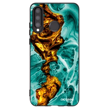 Picasee husă neagră din silicon pentru Huawei P30 Lite - Goldsky