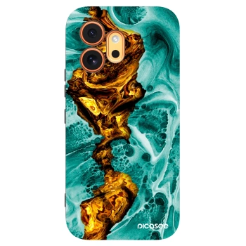Picasee husă neagră din silicon pentru Honor 600 - Goldsky