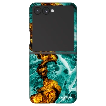 Picasee Fashion Case pentru Samsung Galaxy Z Flip7 5G - Goldsky