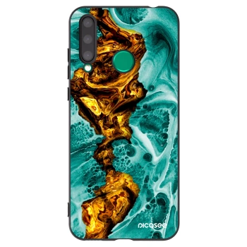Picasee husă neagră din silicon pentru Honor 20 Lite - Goldsky
