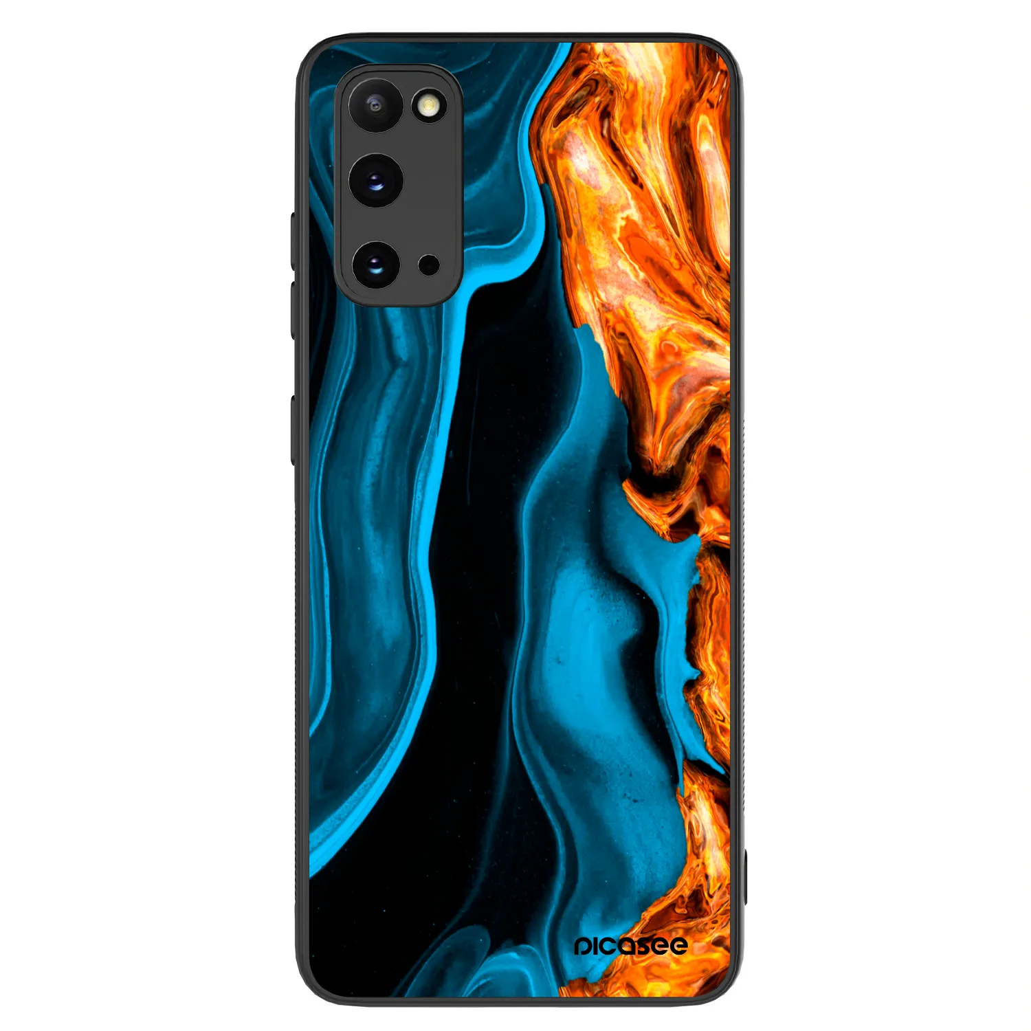 Picasee ULTIMATE CASE pentru Samsung Galaxy S20 G980F - Gold blue