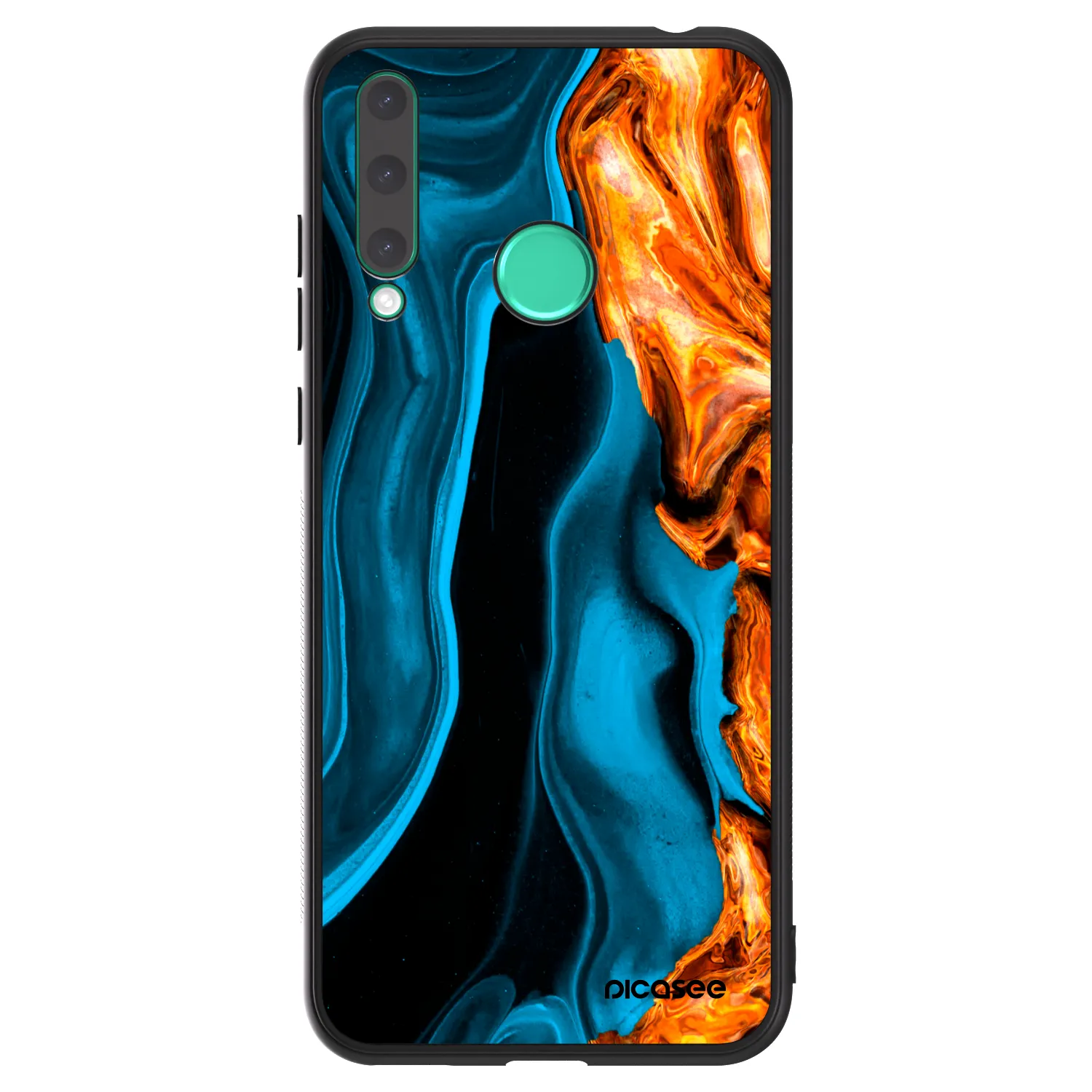 Picasee ULTIMATE CASE pentru Honor 20 Lite - Gold blue