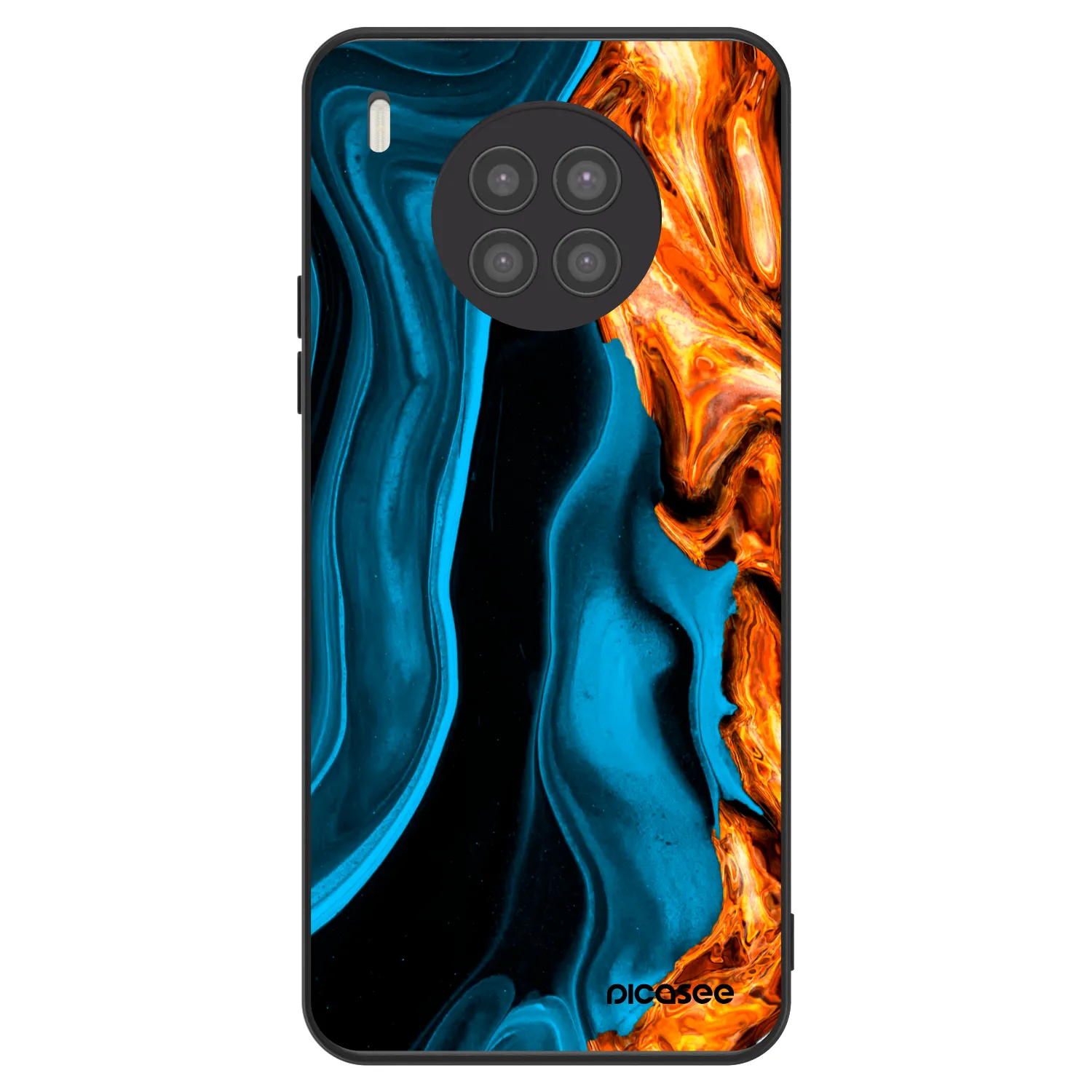Picasee ULTIMATE CASE pentru Huawei Nova 8i - Gold blue
