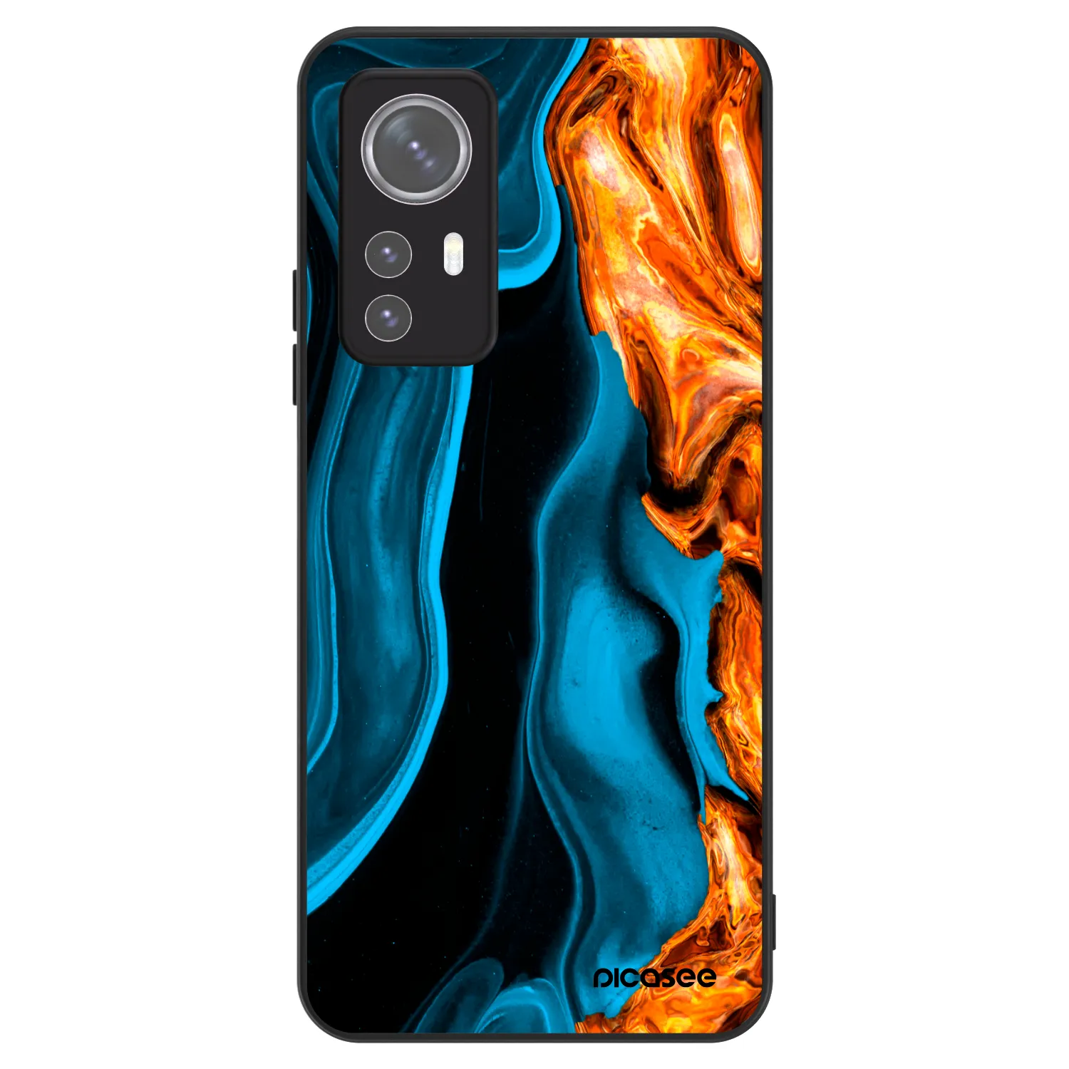 Picasee ULTIMATE CASE pentru Xiaomi 12 - Gold blue