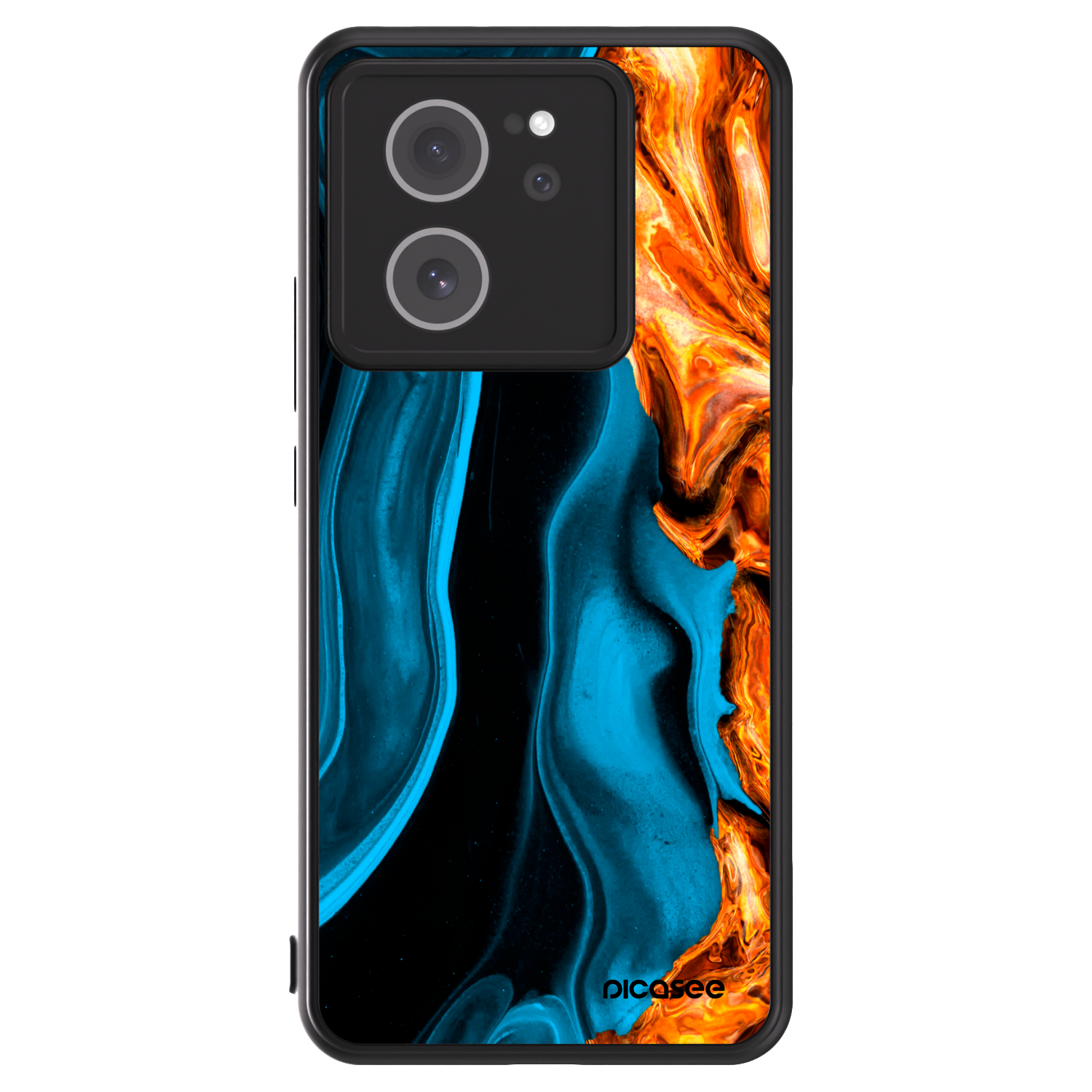 Picasee ULTIMATE CASE pentru Xiaomi 13T - Gold blue