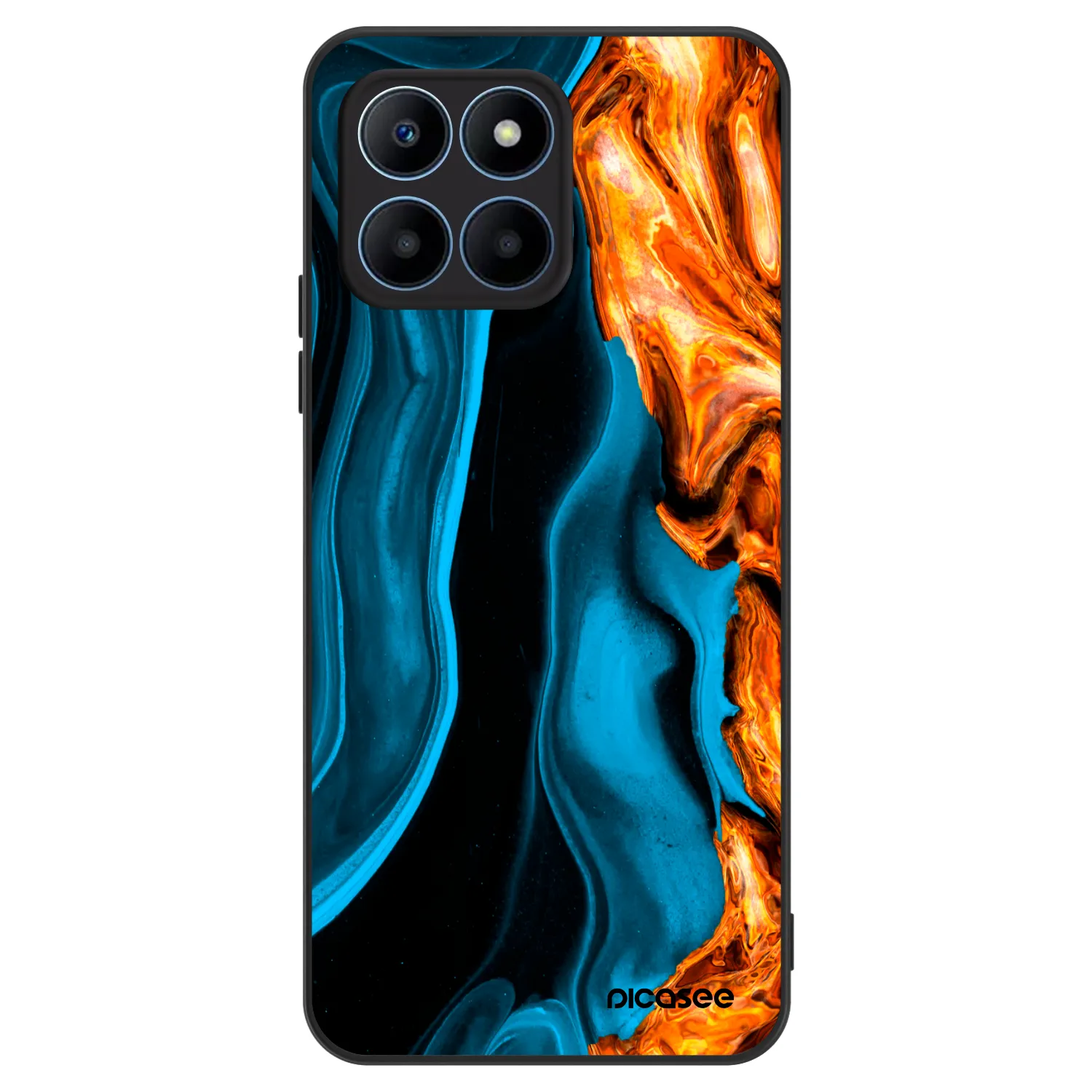 Picasee ULTIMATE CASE pentru Honor 70 Lite - Gold blue