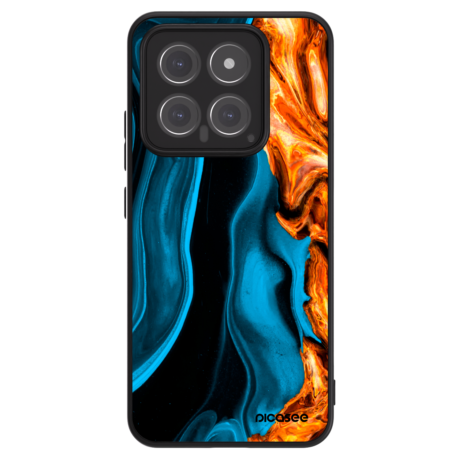 Picasee ULTIMATE CASE pentru Xiaomi 14 - Gold blue