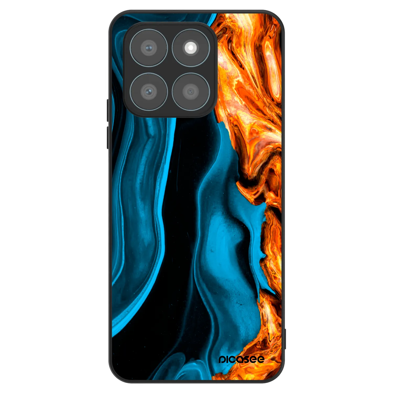 Picasee ULTIMATE CASE pentru Honor X8b - Gold blue