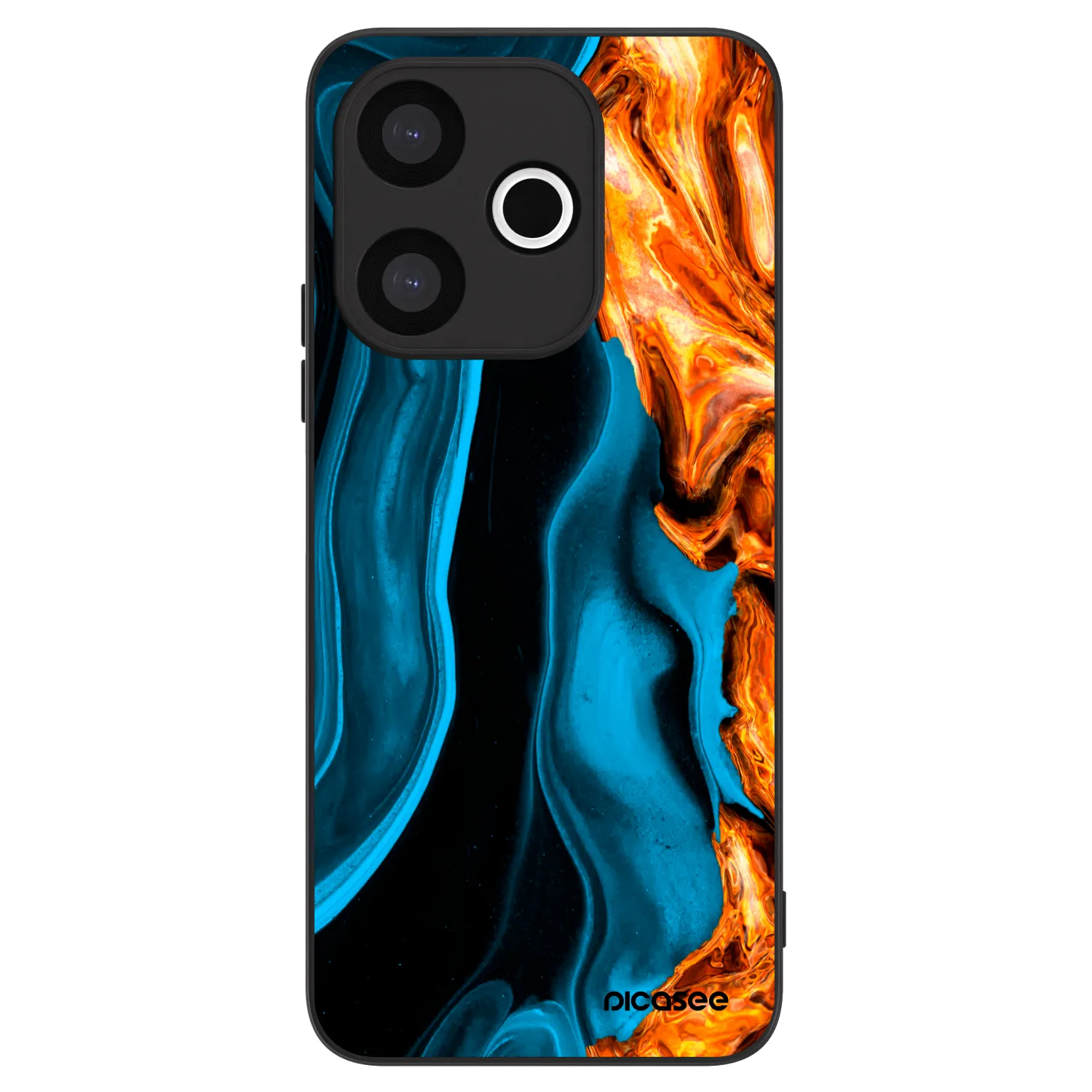 Picasee ULTIMATE CASE pentru Xiaomi Redmi 13 4G - Gold blue