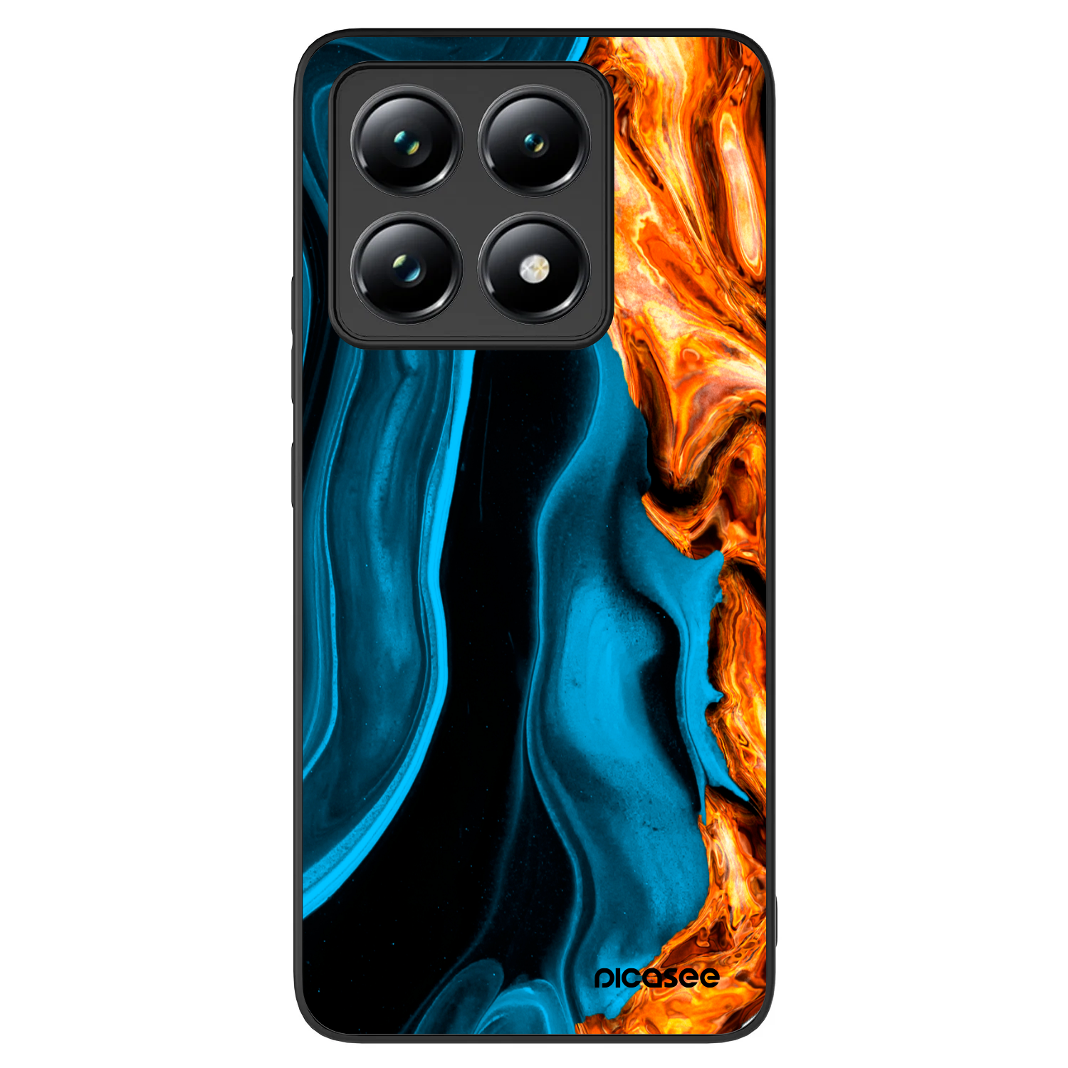 Picasee ULTIMATE CASE pentru Xiaomi 14T - Gold blue