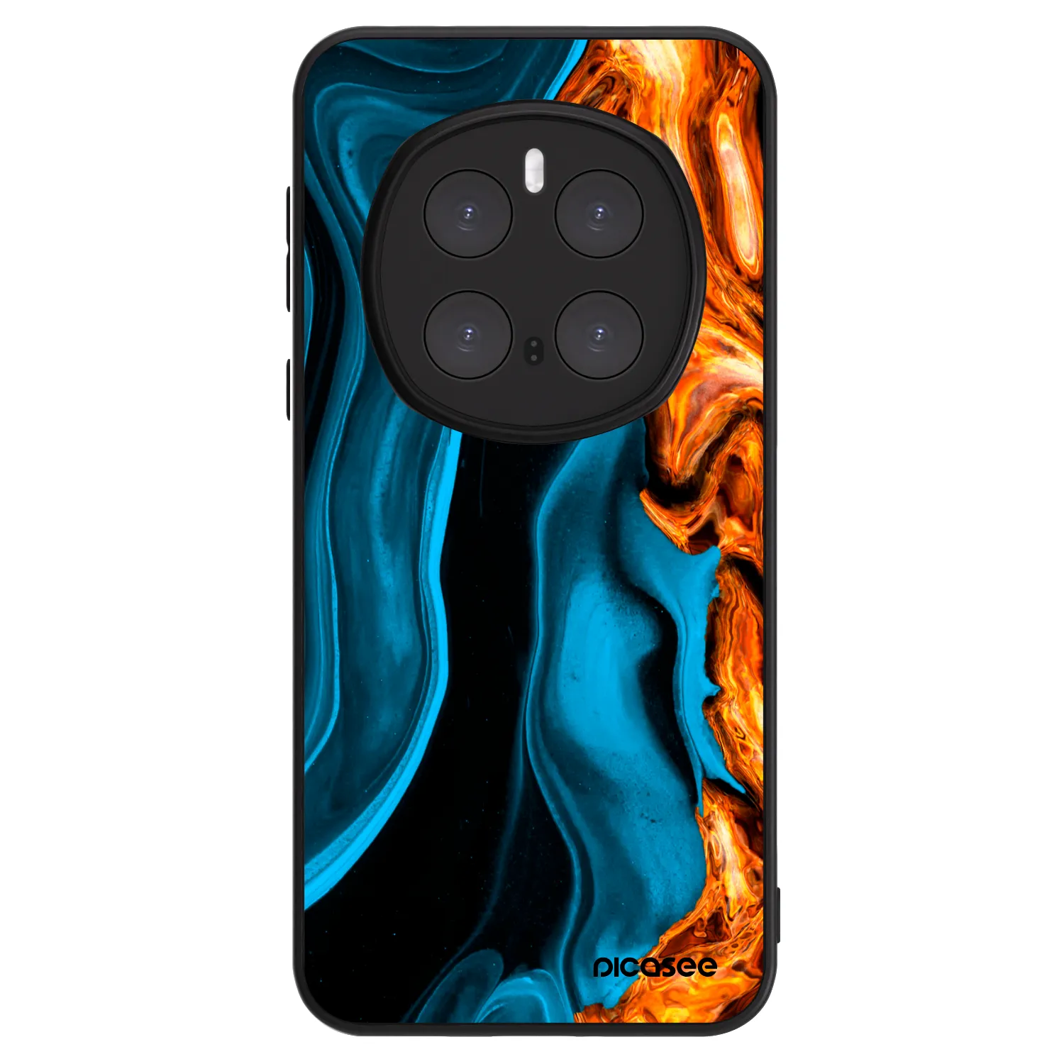Picasee ULTIMATE CASE pentru Honor Magic7 Pro 5G - Gold blue