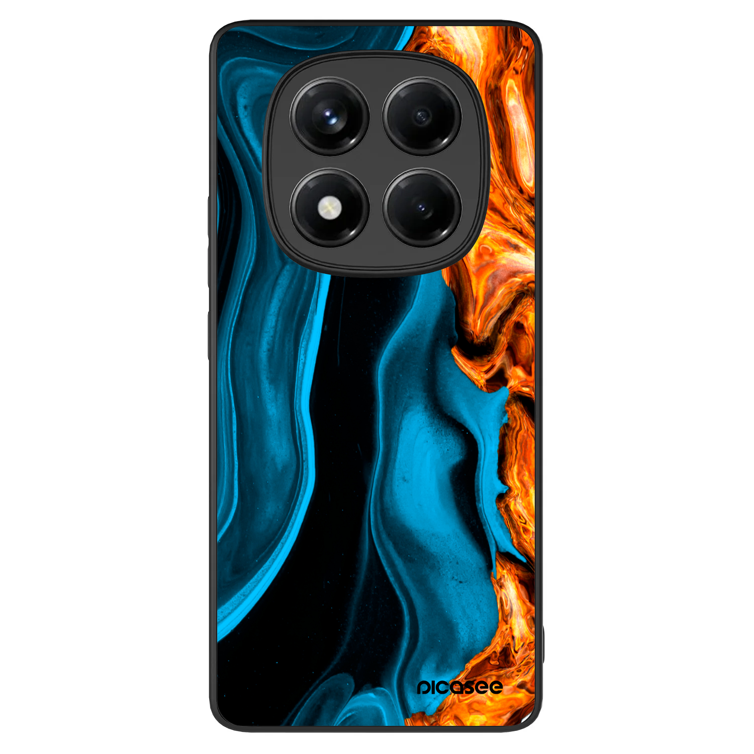 Picasee ULTIMATE CASE pentru Xiaomi Redmi Note 14 Pro 4G - Gold blue