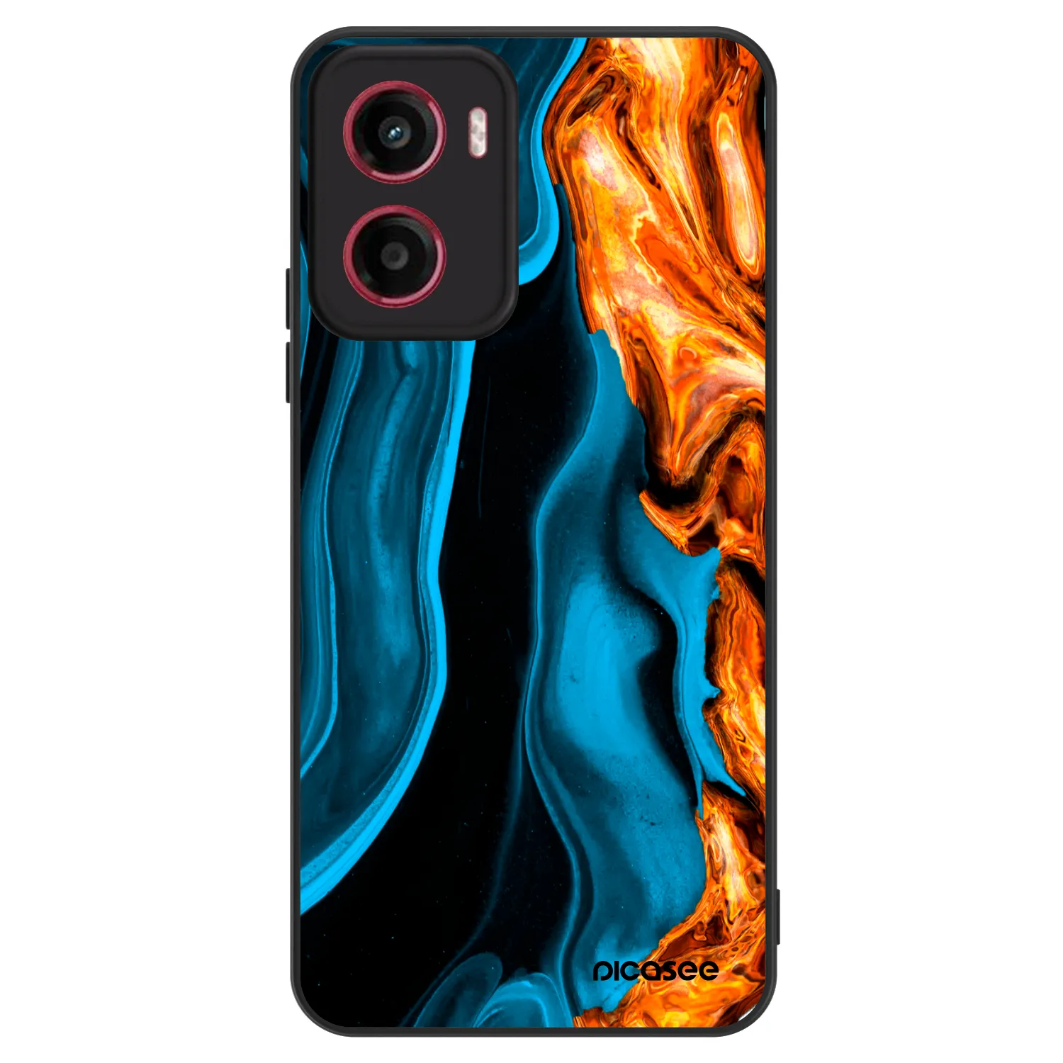 Picasee ULTIMATE CASE pentru Motorola Moto G05 - Gold blue