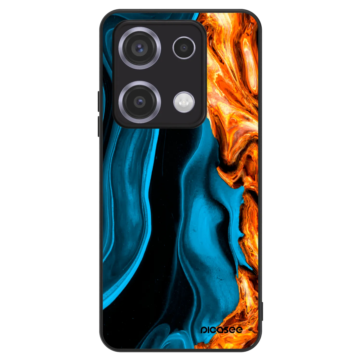 Picasee ULTIMATE CASE pentru Xiaomi Redmi Note 14S - Gold blue