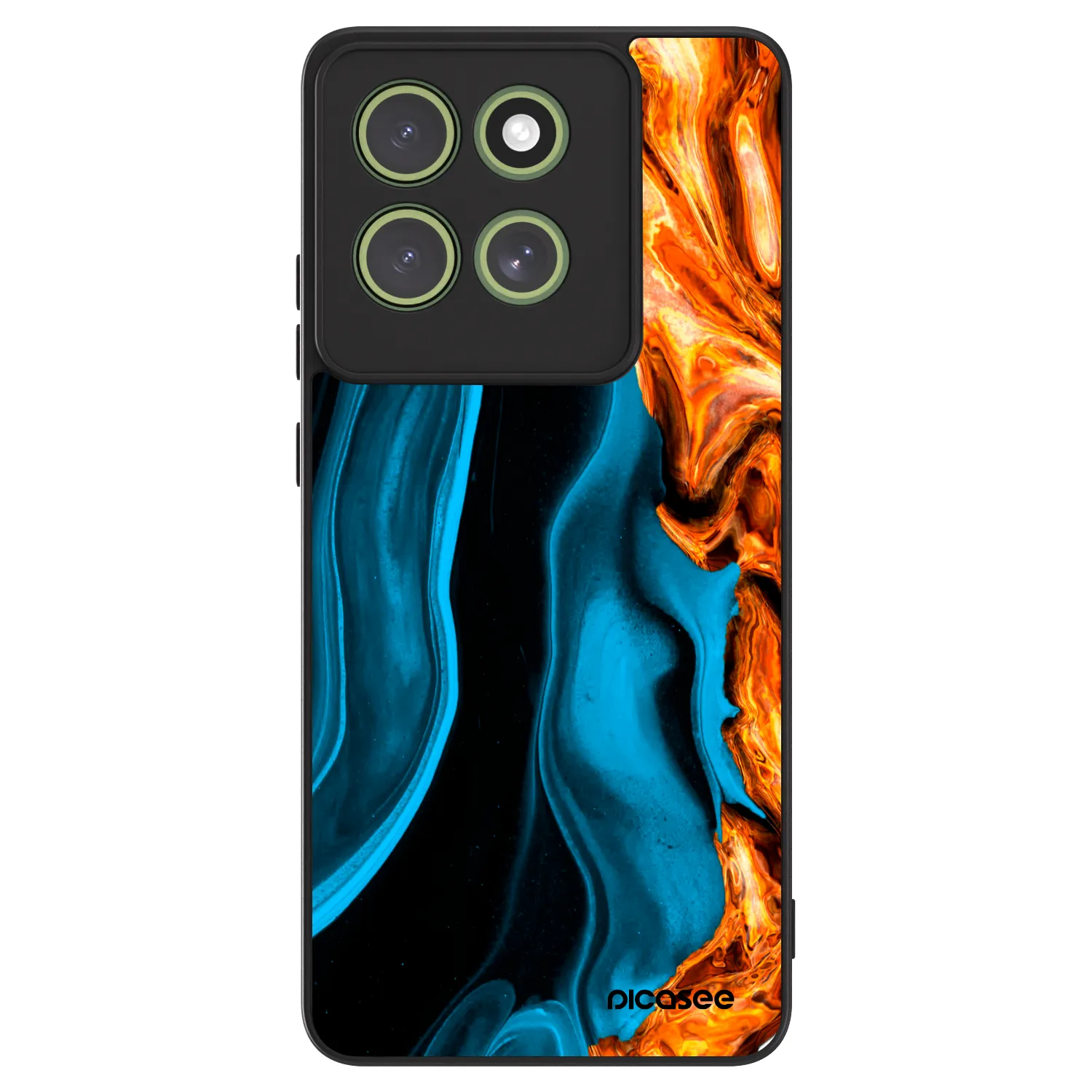 Picasee ULTIMATE CASE pentru Motorola Moto G86 5G - Gold blue