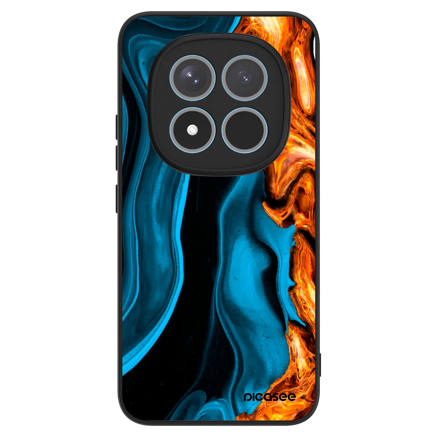 Picasee ULTIMATE CASE pentru Xiaomi Redmi Note 15 Pro+ - Gold blue