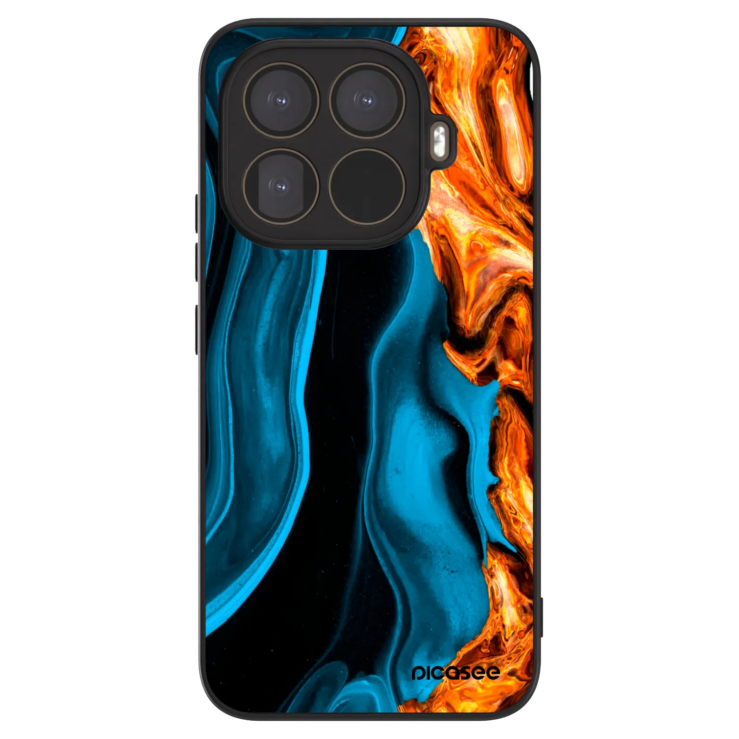 Picasee ULTIMATE CASE pentru Xiaomi 15T Pro - Gold blue