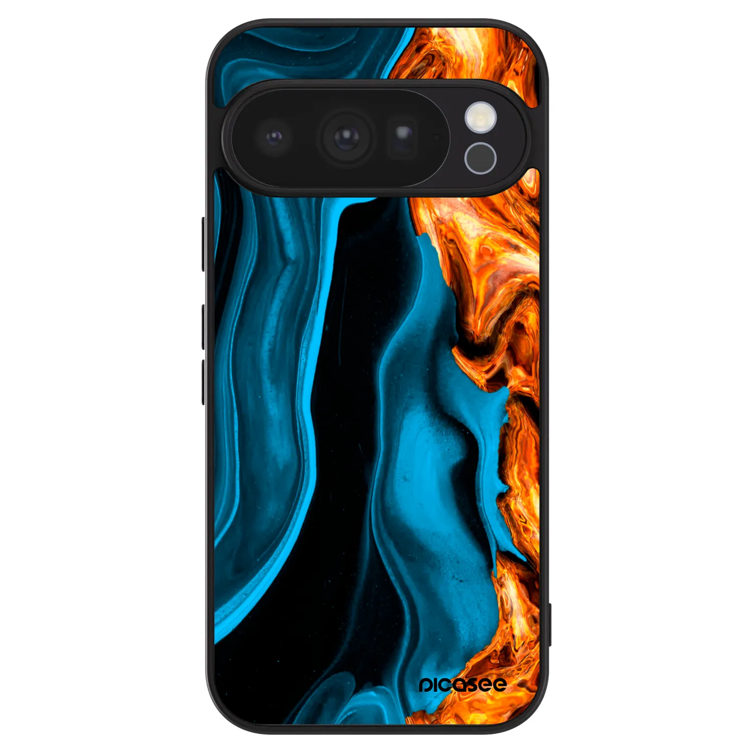 Picasee ULTIMATE CASE pentru Google Pixel 10 Pro - Gold blue