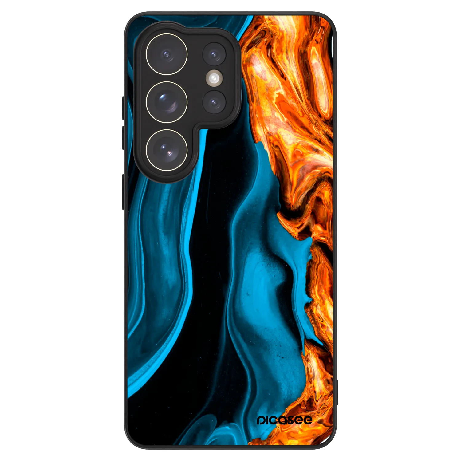 Picasee ULTIMATE CASE pentru Samsung Galaxy S26 Ultra - Gold blue