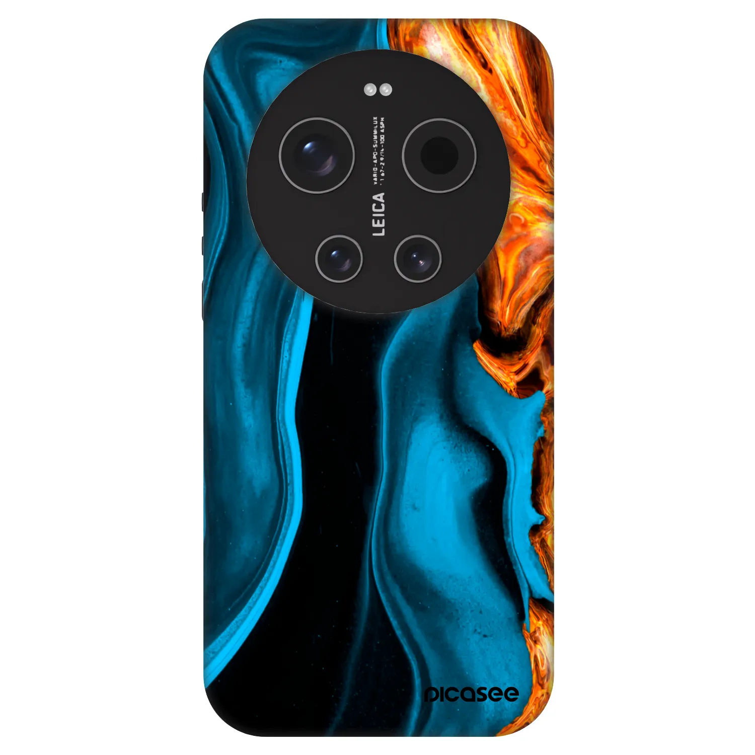 Picasee Fashion Case pentru Xiaomi 17 Ultra - Gold blue