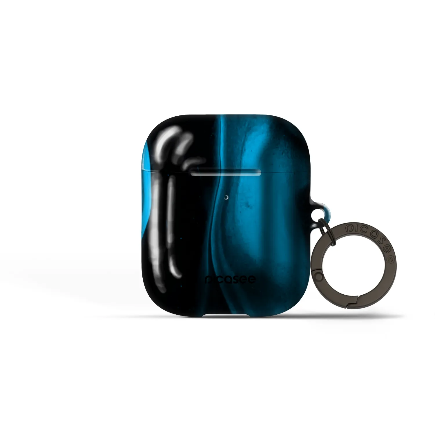 Picasee Obal pro Apple AirPods 2 - Gold blue