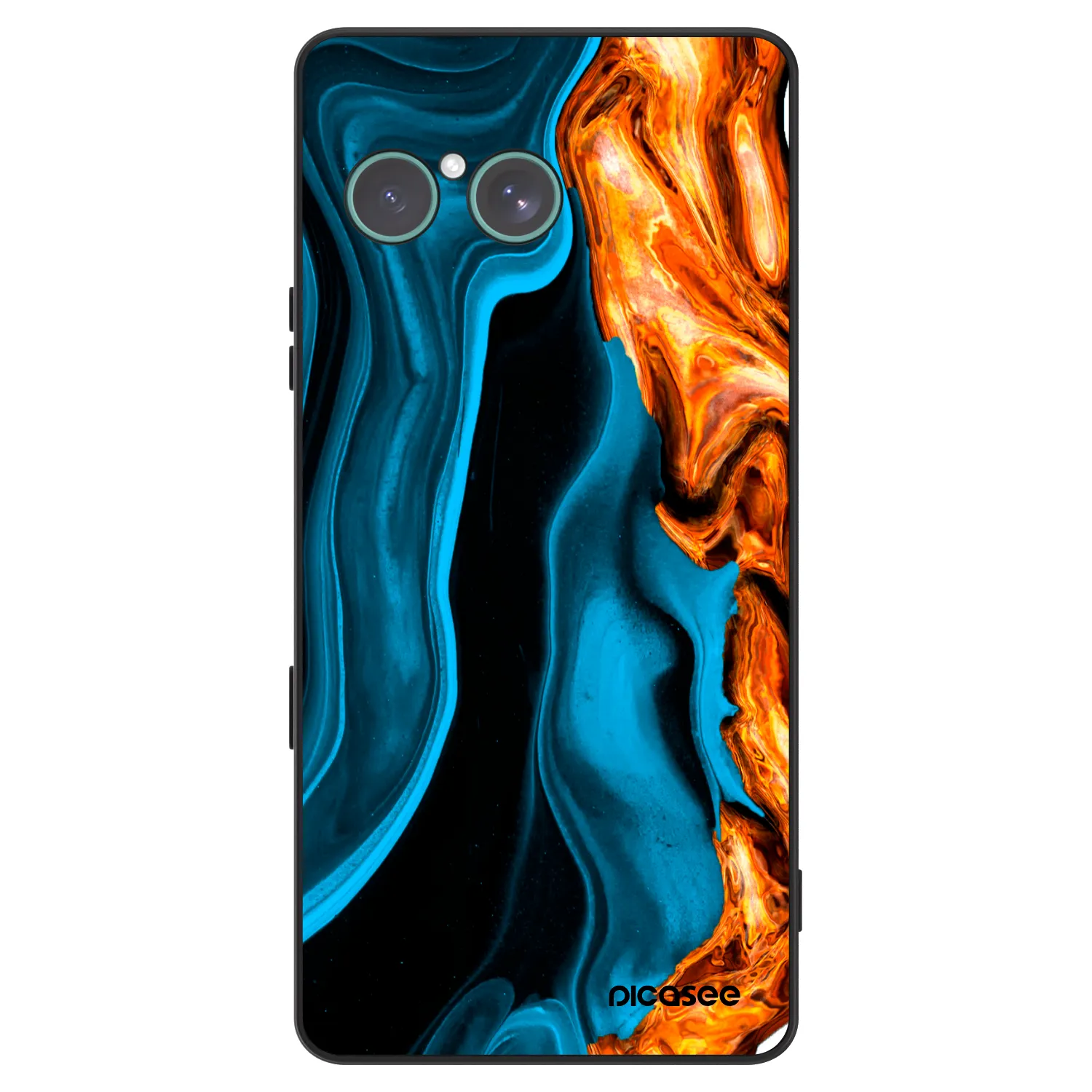 Picasee ULTIMATE CASE pentru Sony Xperia 10 VII - Gold blue