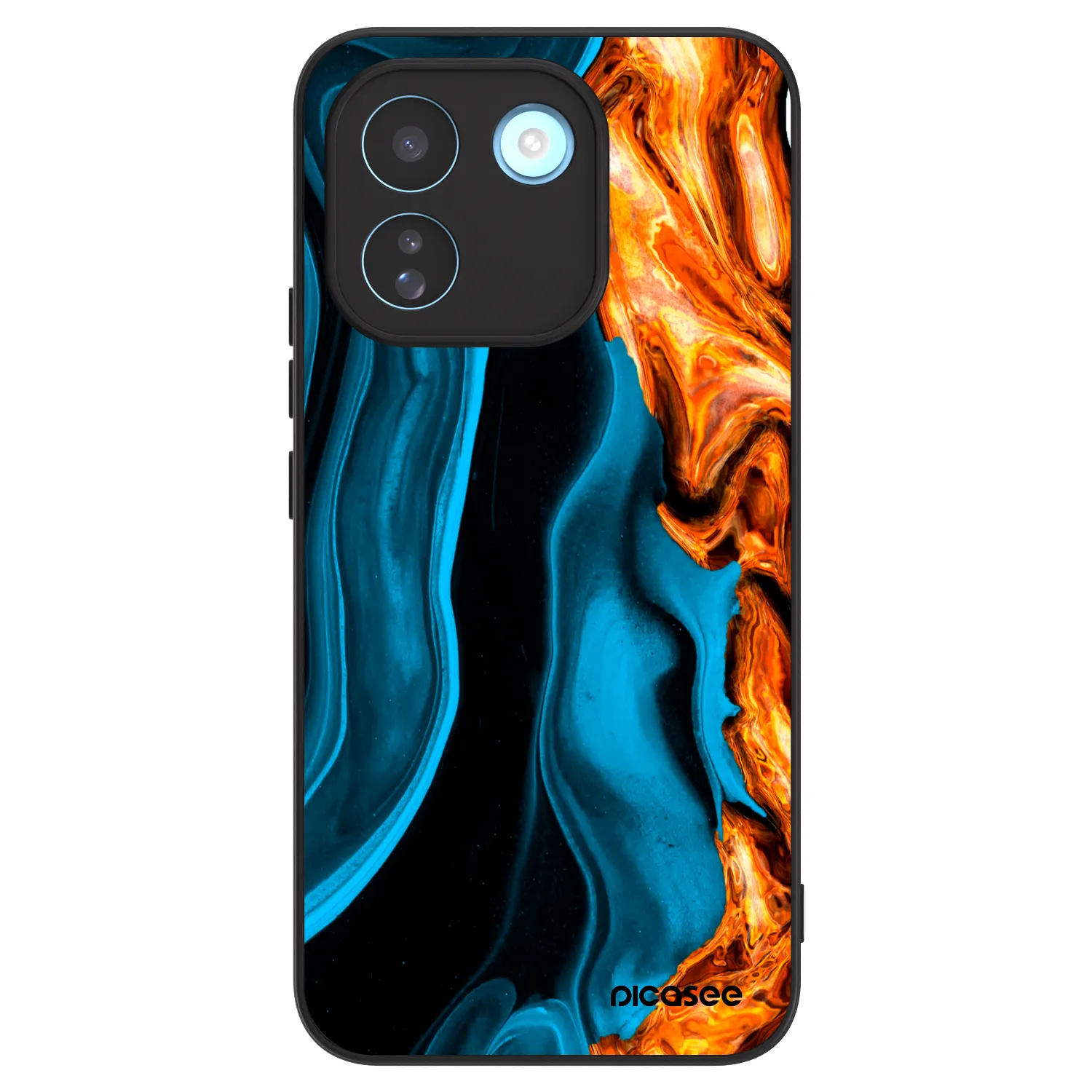 Picasee ULTIMATE CASE pentru Xiaomi Redmi Note 17 Pro MAX 5G - Gold blue