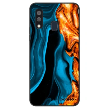 Husă pentru Samsung Galaxy A40 A405F - Gold blue