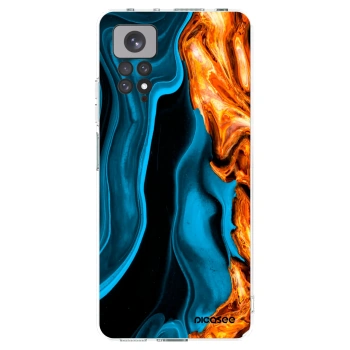 Picasee husă transparentă din silicon pentru Xiaomi Redmi Note 11 - Gold blue