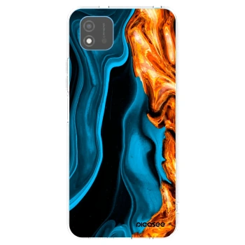 Picasee husă transparentă din silicon pentru Realme C11 (2021) - Gold blue