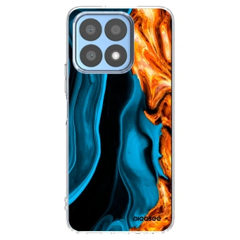 Picasee husă transparentă din silicon pentru Honor X8a - Gold blue