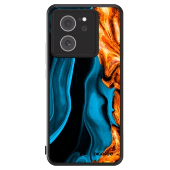 Picasee ULTIMATE CASE pentru Xiaomi 13T - Gold blue