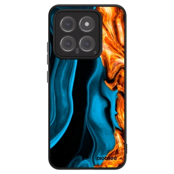 Picasee ULTIMATE CASE pentru Xiaomi 14 - Gold blue