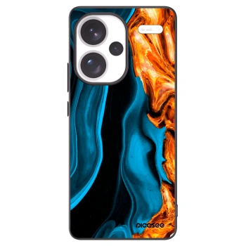 Picasee husă neagră din silicon pentru Xiaomi Redmi Note 13 Pro+ 5G - Gold blue