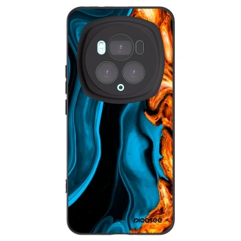 Picasee husă neagră din silicon pentru Honor Magic6 Pro - Gold blue