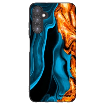 Picasee husă neagră din silicon pentru Samsung Galaxy A05s A057G - Gold blue