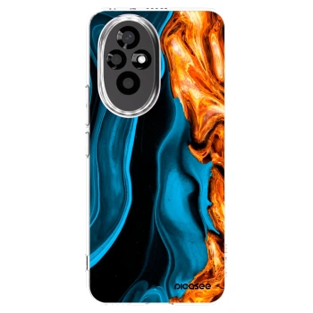Picasee husă transparentă din silicon pentru Honor 200 5G - Gold blue