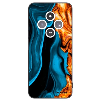 Picasee husă neagră din silicon pentru Xiaomi Redmi 14C - Gold blue