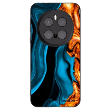 Picasee husă neagră din silicon pentru Honor Magic7 Pro 5G - Gold blue